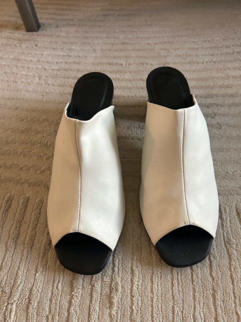 Bohema - Uptown White Sandals, Vegan Cactus Leather